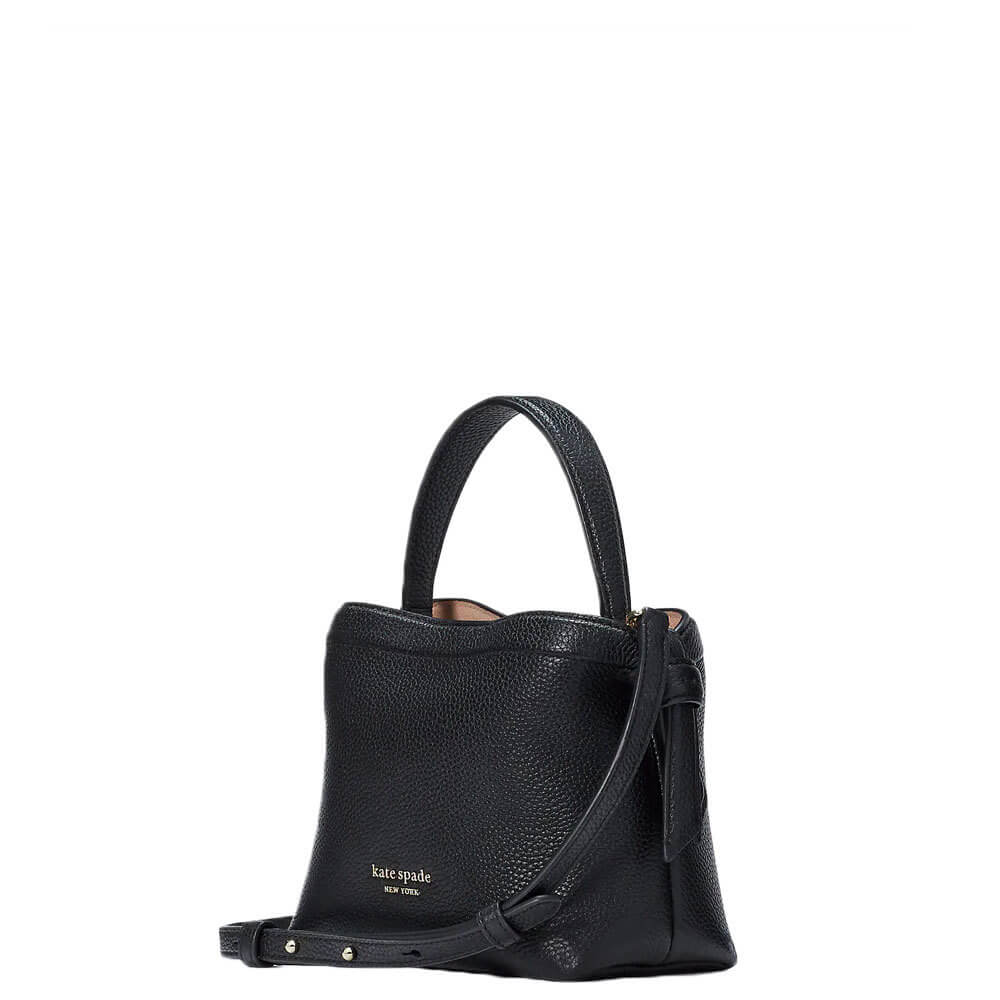 Kate Spade Knott Pebbled Leather Mini Crossbody Tote